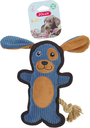 ZOLUX Zabawka dla psa wytrzymała Pies BUDDY niebieski 23 cm