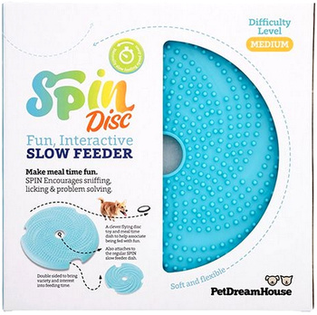 PDH SPIN LICK FRISBEE BLUE MEDIUM 204