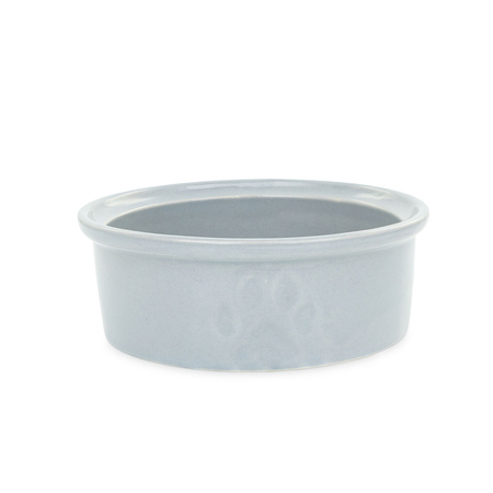 BARRY KING MISKA CERAMICZNA DLA PSA 12cm  SZARA