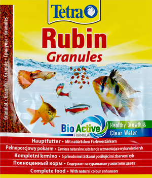 TETRA Rubin Granules 15 g saszetka,pokarm dla ryb wzmacnia ubarwienie