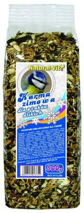 Natural-Vit Karma zimowa dla dzikich ptaków 500g