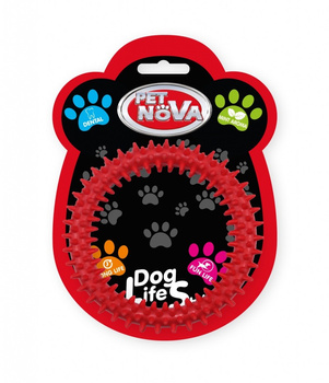 PET NOVA TPR DENTRING RED 12,5cm   /10