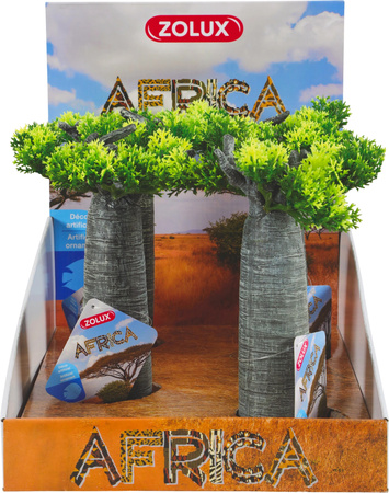Zolux Ozdoba do akwarium baobab AFRICA M 15,5x12,5x23 cm