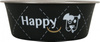ZOLUX Miska dla psa ze stali nierdzewnej Inox HAPPY 2,65 l kol. czarny