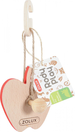 Zolux Zabawka drewniana dla gryzoni RodyPlay jabłko wzór 2