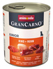 Animonda GranCarno Original Adult Rind Huhn Wołowina + Kurczak puszka 800g