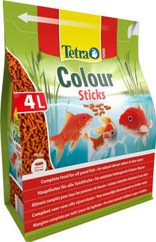 TETRA Pond Colour Sticks 4 L Pokarm dla ryb stawowych w oczku wodnym