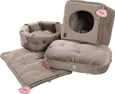 Zolux Poducha dla kota ze zdejmowana poszewką CHAMBORD kol. jasny brąz