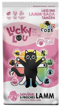 Lucky Lou Food Code Lifestage Light Drób & Jagnięcina 340g