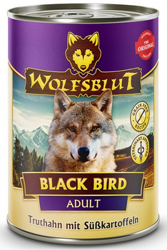 Wolfsblut Dog Black Bird - indyk i bataty puszka 395g