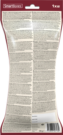 SMART BONES Przysmak dla psa kość o smaku kurczaka L 1 szt.