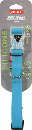 Zolux Obroża dla psa silikonowa 25 mm kol. niebieski