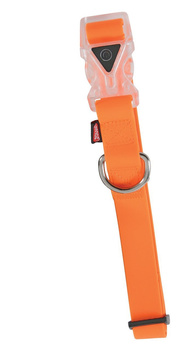 Zolux Obroża dla psa silikonowa 25 mm kol. pomarańczowy