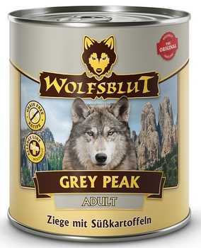 Wolfsblut Dog Grey Peak - koza i bataty puszka 800g
