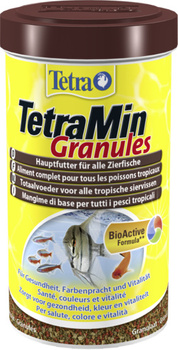 TETRA TetraMin Granules 500 ml, pokarm w granulkach dla ryb akwariowych