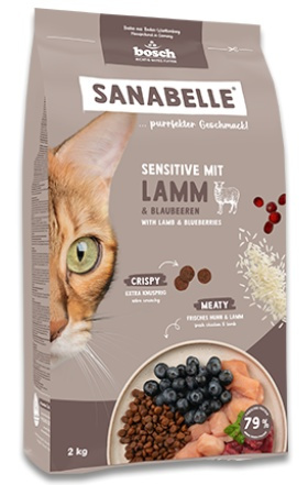Sanabelle Adult Sensitive Lamb z jagnieciną 400g