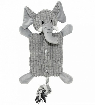 DUVO+ ZABAWKA SZARPAK SŁOŃ 39x21x10cm 12042