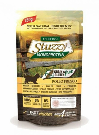 STUZZY PIES sasz.150g MONOPROTEIN KURA /12