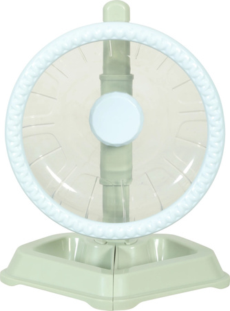 ZOLUX Kołowrotek dla chomika plastikowy z podstawą cichy COSY 19,5cm