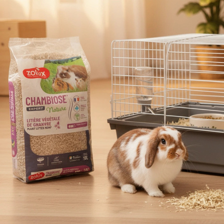 ZOLUX Ściółka dla królika i gryzoni Chambiose Nature 10 l