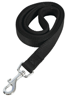 *- ZOLUX Smycz nylon KOMFORT 1 m/20 mm kol. czarny