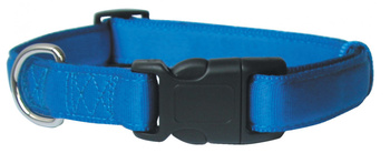 ZOLUX Obroża dla psa taśma Cushion 25mm - kol. niebieski