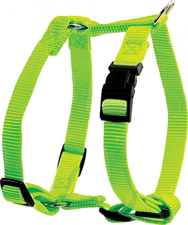 Zolux Szelki nylonowe dla psa regulowane 25 mm kol. seledynowy