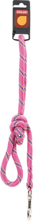 ZOLUX Smycz dla psa nylonowy sznur 13mm/ 6m kol. różowy