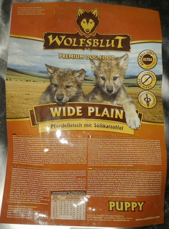 Wolfsblut Dog Wide Plain Puppy - konina i bataty 2kg