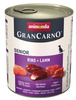 Animonda GranCarno Original Senior Rind Lamm Wołowina + Jagnięcina puszka 800g