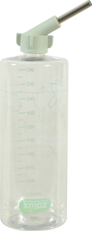 ZOLUX Poidełko dla gryzonia z miarką COSY 1000ml niebieskie/zielone