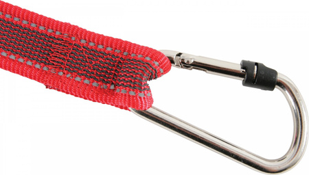 Zolux Smycz dla psa do biegania z amortyzatorem MOOV kol. czerwony