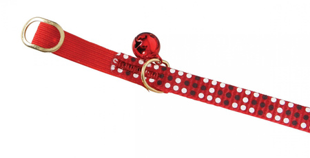 Zolux Obroża nylonowa dla kota Colorful 30 cm kol. czerwony