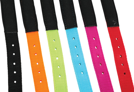 *- ZOLUX Obroża nylon KOMFORT 45 cm/20 mm kol. pomarańczowy