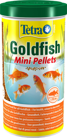 TETRA Pond Goldfish Mini Pellets 1L Pokarm dla małych złotych rybek w oczkach