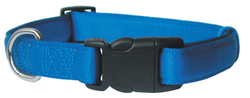 ZOLUX Obroża dla psa taśma Cushion 20mm - kol. niebieski