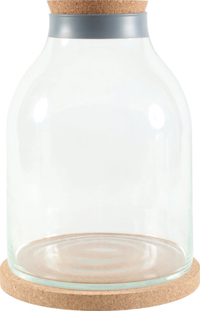 Zolux Akwarium Butelka LIFE 12 l kol. szary