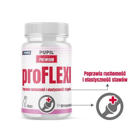 PUPIL PREMIUM proFLEXI na stawy i kości 100 ml - 60 kapsułek