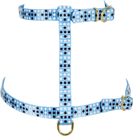 Zolux Szelki dla kota nylonowe COLORFUL 10 mm kol. niebieski