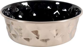 Zolux Miska dla psa Inox DIAMOND 1,15 l kol. czarny