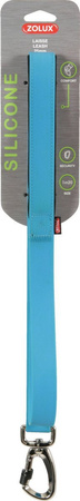 Zolux Smycz dla psa silikonowa 25 mm kol. niebieski