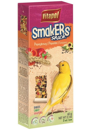 Vitapol SMAKERS DLA KANARKA PAPRYKOWY 2szt op