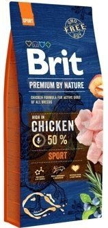Brit Premium By Nature Sport Chicken Kurczak 15 kg