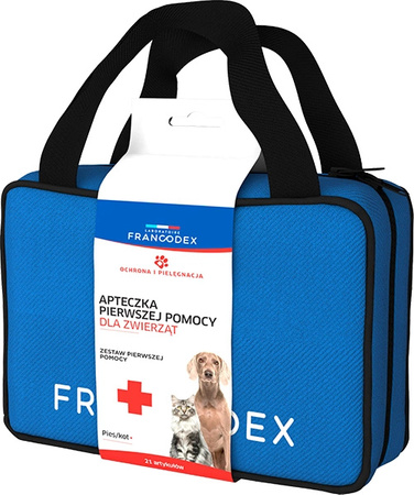 FRANCODEX PL Apteczka pierwszej pomocy dla zwierząt