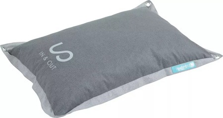 *- ZOLUX Poducha ze zdejmowanym pokrowcem IN and OUT 90 cm kol. szary