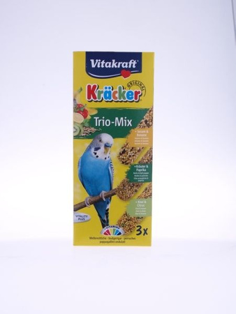 VITAKRAFT KRACKER KOLBY FALISTA TRIO-MIX KIWI & BANAN & PAPRYKA 3szt. /10