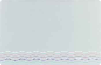 TX-24548 PODKŁADKA POD MISKI FALA 44x28cm