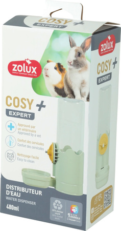 ZOLUX Dystrybutor wody dla królika i kawii COSY 480ml zielony