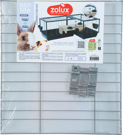 Zolux Zestaw do łączenia „L” do klatek NEOLIFE CONNECT 80