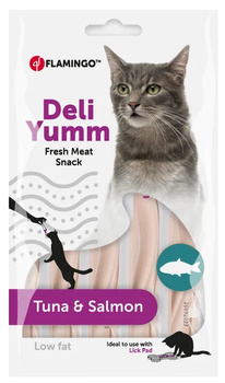 FLAMINGO PASTA DLA KOTÓW 5x14g TUŃCZYK PROMO